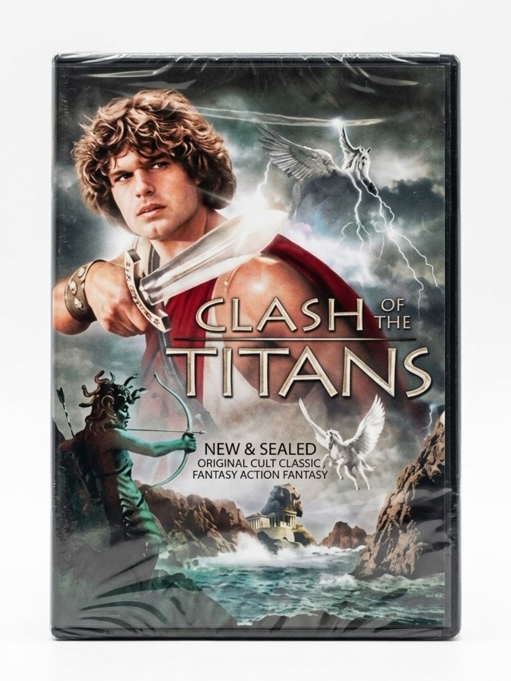 Clash of the Titans DVD New Sealed Cult Classic Fantasy Movie 2010